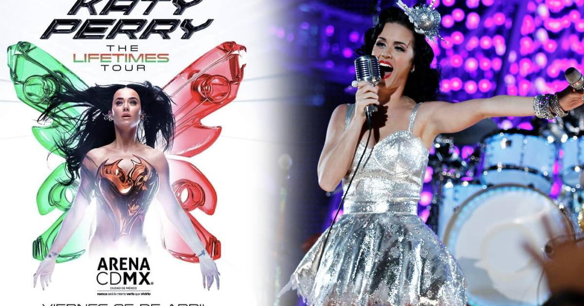 Katy Perry OFRECERÁ conciertos en México: Así puedes comprar las entradas para 'The Lifetimes Tour'