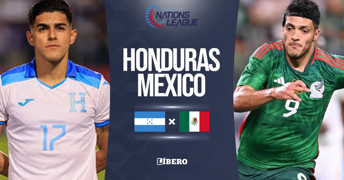 Honduras vs. México EN VIVO: hora y canal de los cuartos de la Concacaf Nations League