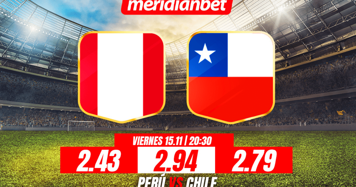 Perú vs Chile en Eliminatorias: Apuesta con las mejores cuotas en Meridianbet