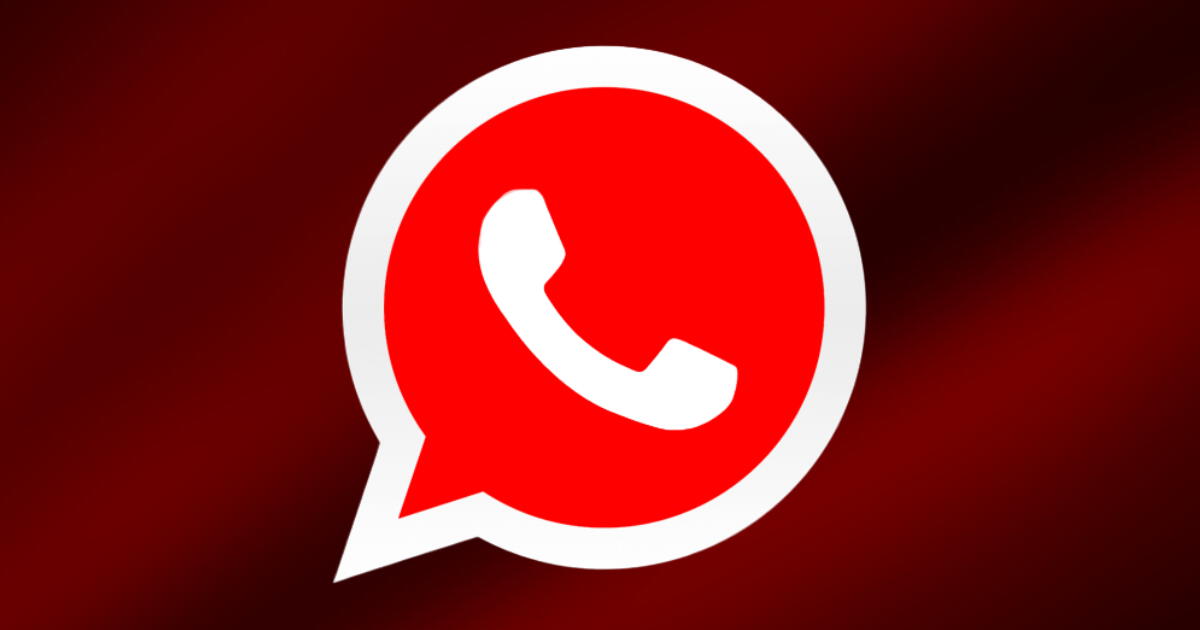 WhatsApp Plus modo rojo: descargar la última versión original V17.60 APK para Android