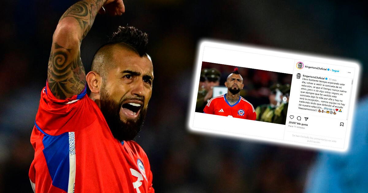 Arturo Vidal se PRONUNCIA previo al Perú vs Chile: 