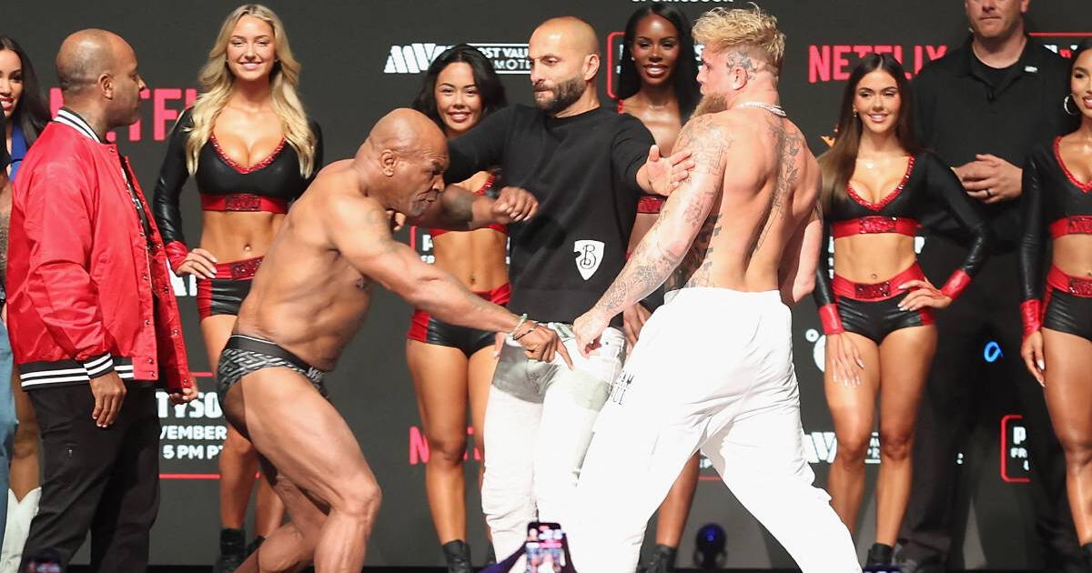 El duro puñetazo de Mike Tyson a Jake Paul antes de la pelea: ¿Qué le dijo?