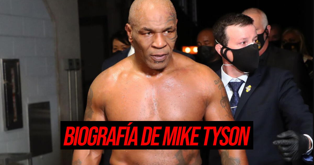 Cuántos años tiene Mike Tyson: lo que NO SABÍAS del boxeador que se enfrenta HOY a Jake Paul