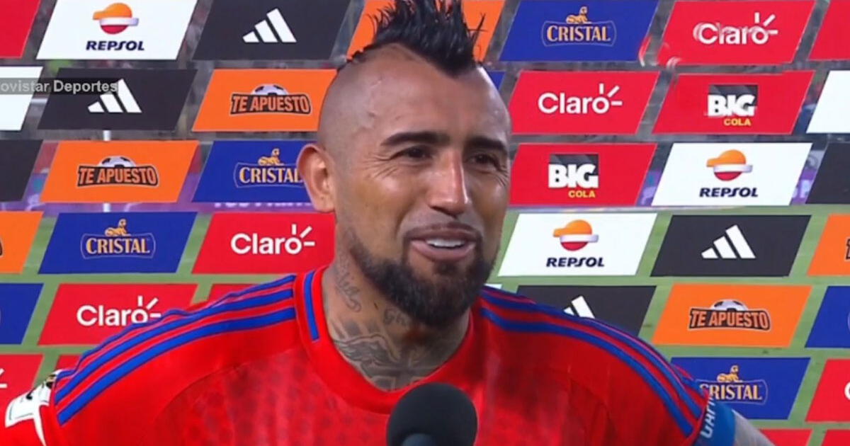 Arturo Vidal dejó TAJANTE MENSAJE tras empate de Chile ante Perú: 