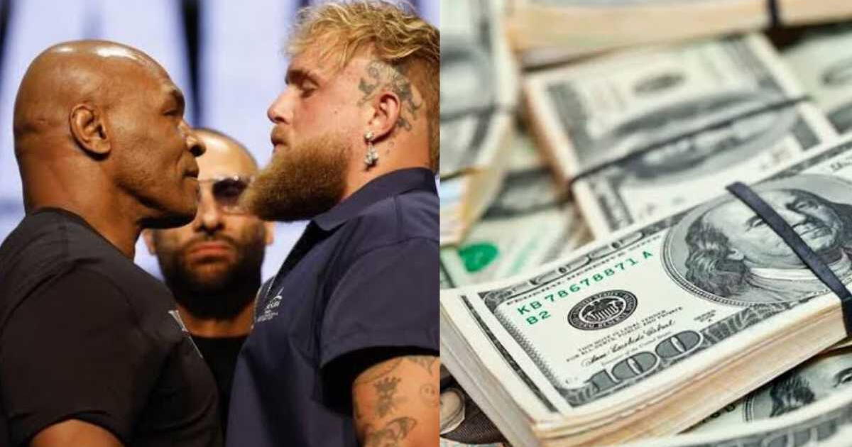 El MILLONARIO MONTO que dejó la pelea de Mike Tyson y Jake Paul: ¿Cuánto recaudó cada uno?