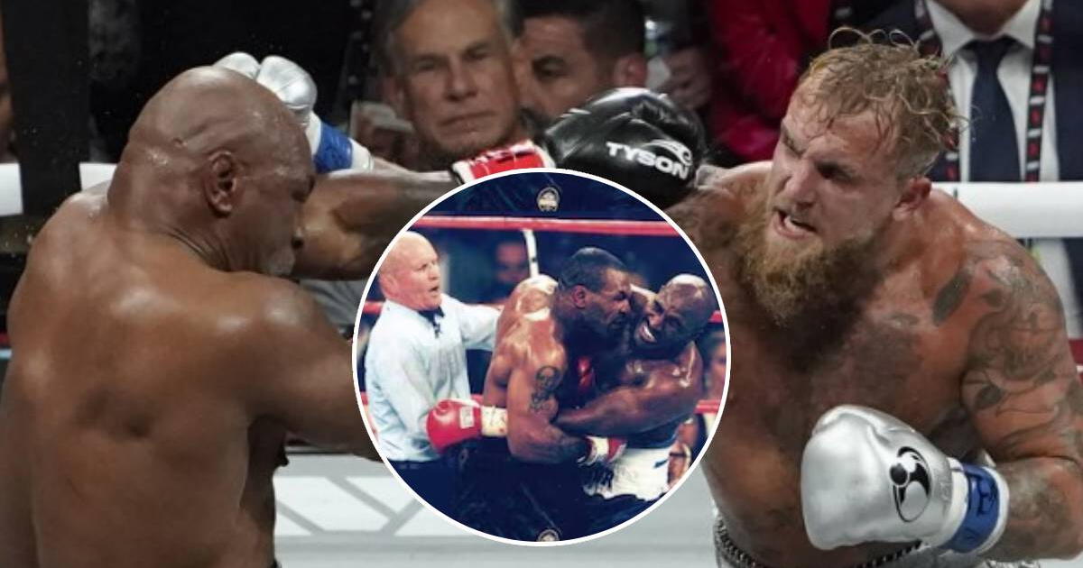 ¿La maldición de Holyfield? Mike Tyson revela por qué mordía sus guantes ante Jake Paul