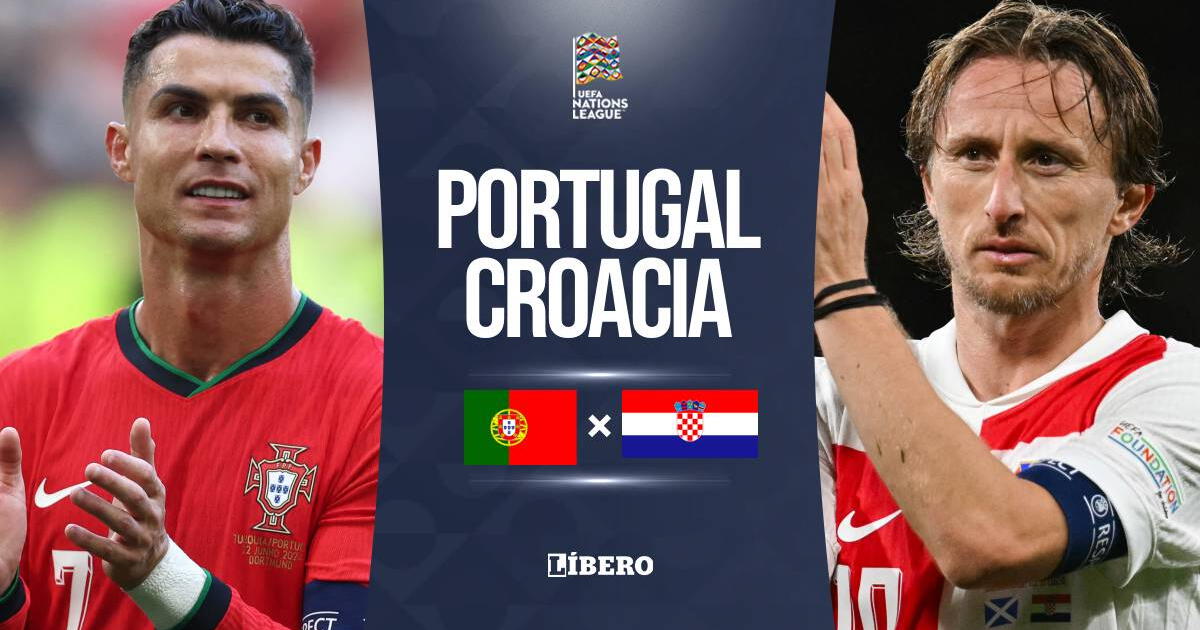 Croacia vs Portugal EN VIVO con Cristiano Ronaldo: Hora y canal para ver UEFA Nations League