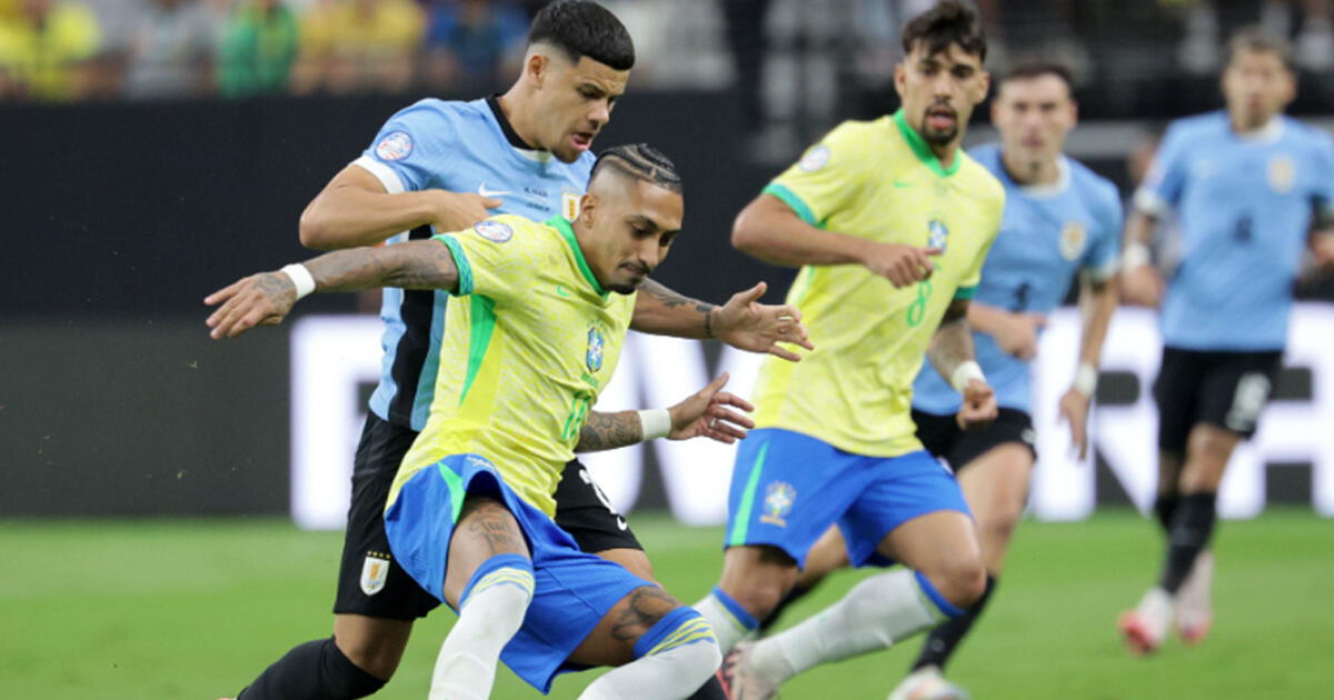 ¿A qué hora juegan Brasil vs. Uruguay y dónde ver partido por las Eliminatorias 2026?