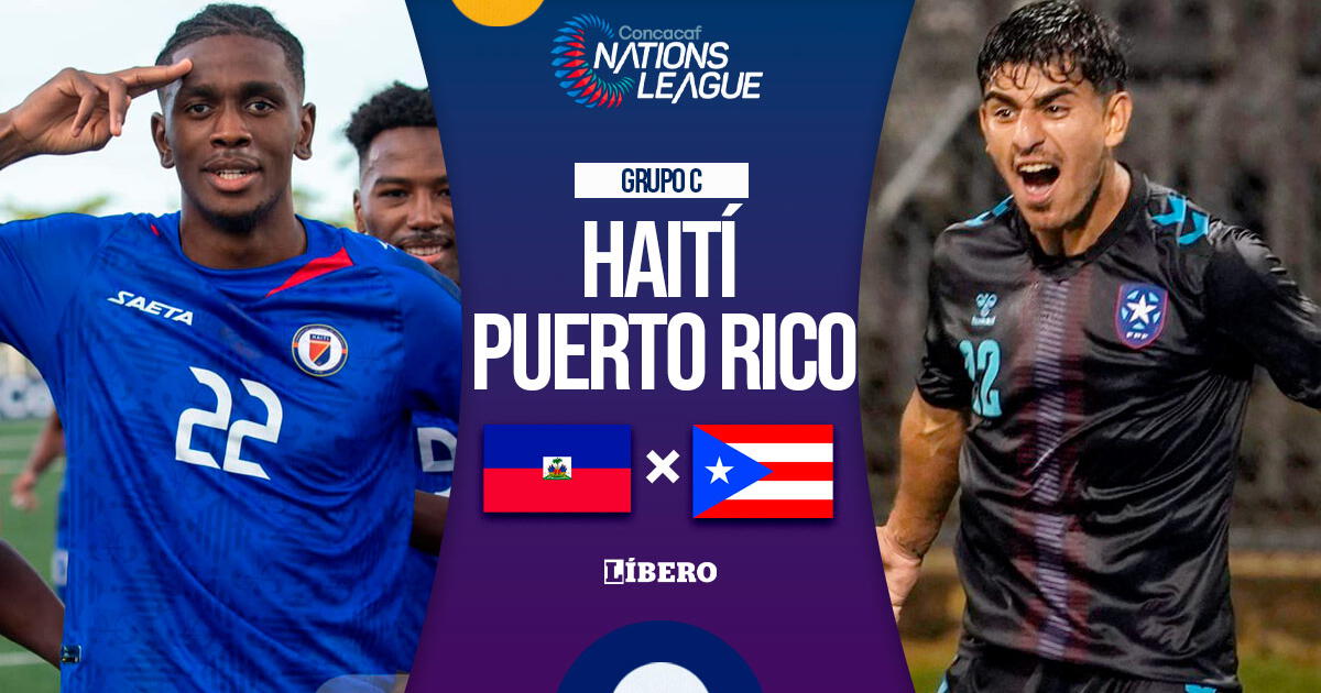 Haití vs. Puerto Rico EN VIVO por Youtube y Concacaf GO: cuándo juega, horario y dónde ver