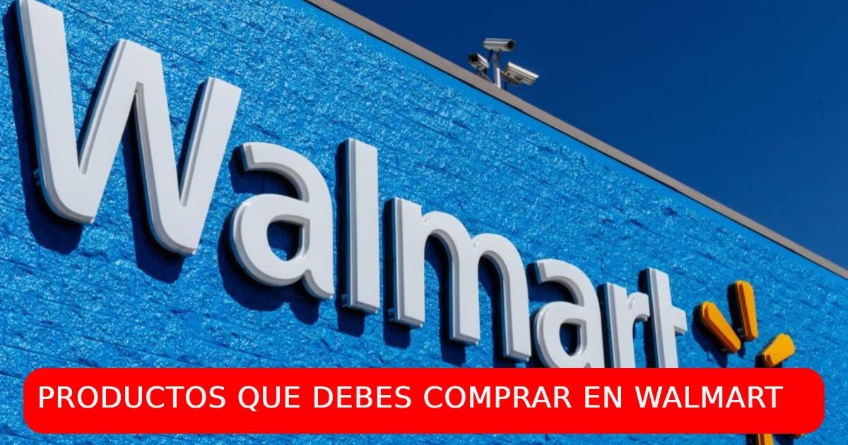 Estos son los 10 sorpresivos productos de Walmart con los que puedes ahorrar más de US$100