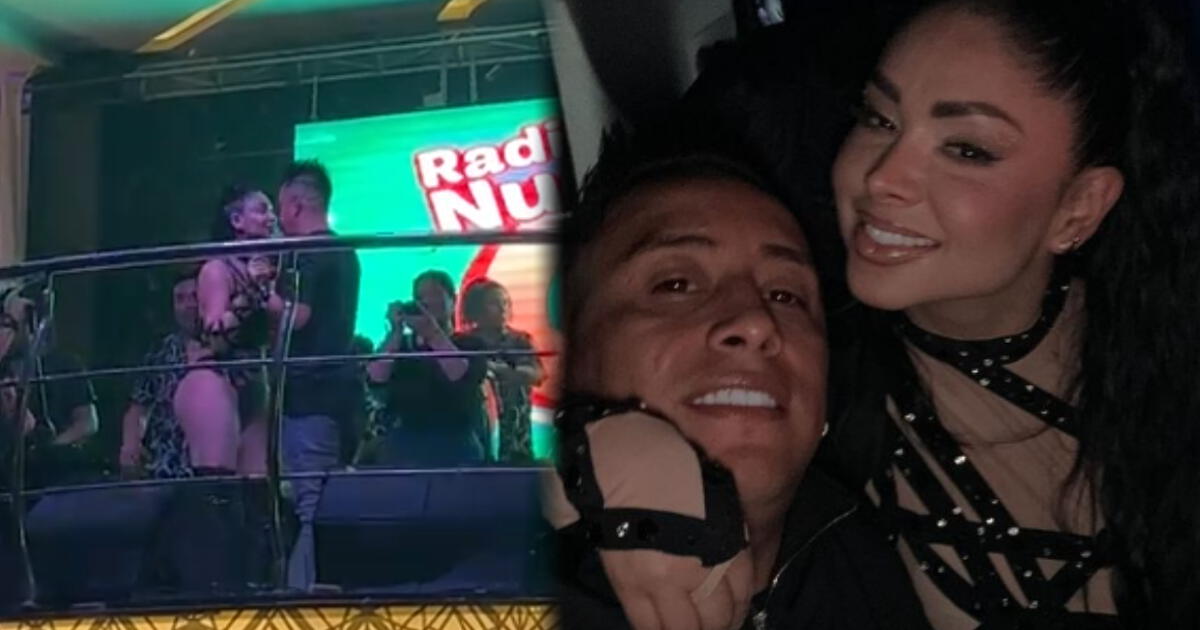 Christian Cueva y Pamela Franco se dan tierno beso en discoteca 