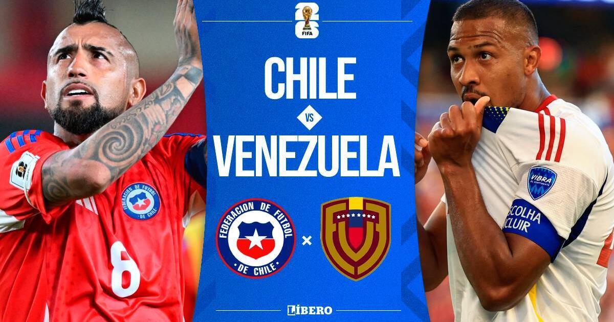 Chile vs. Venezuela EN VIVO por Eliminatorias 2026: cuándo juega, hora y qué canal transmite