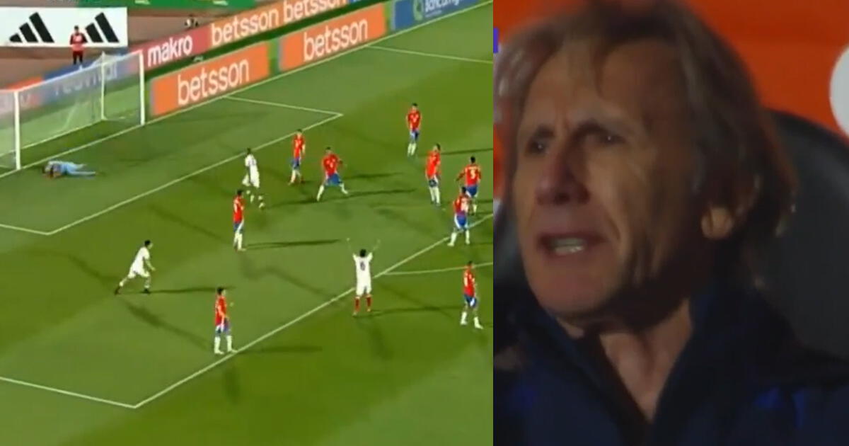 La terrible reacción de RICARDO GARECA tras los dos goles de Venezuela sobre Chile 