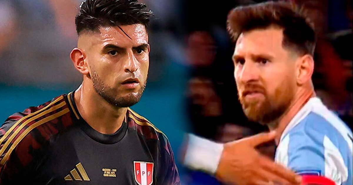 Messi INSULTÓ a Zambrano en fuerte cruce del Perú-Argentina: 