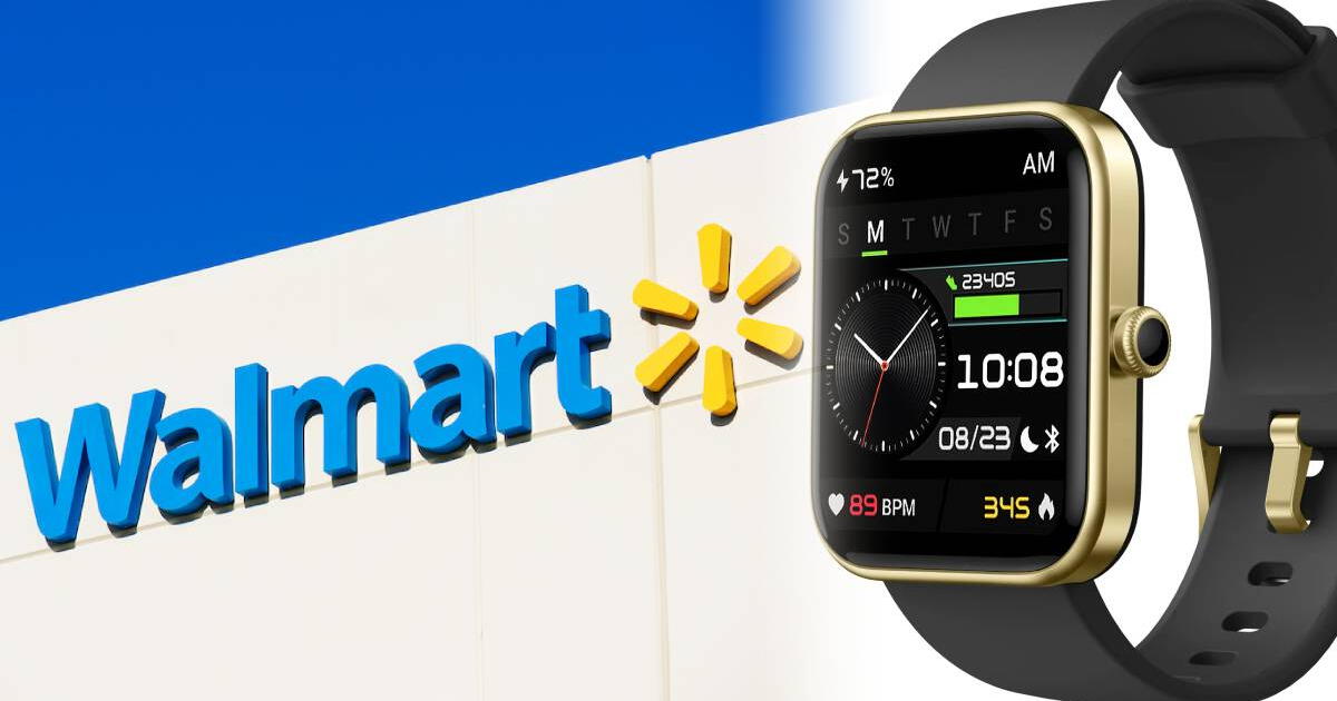 Obtén el reloj inteligente con rastreador más completo a un PRECIO DE OFERTA en Walmart por Black Friday