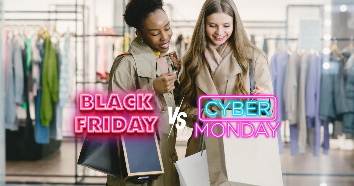 Black Friday vs. CyberMonday: ¿Qué evento es mejor para conseguir ofertas?