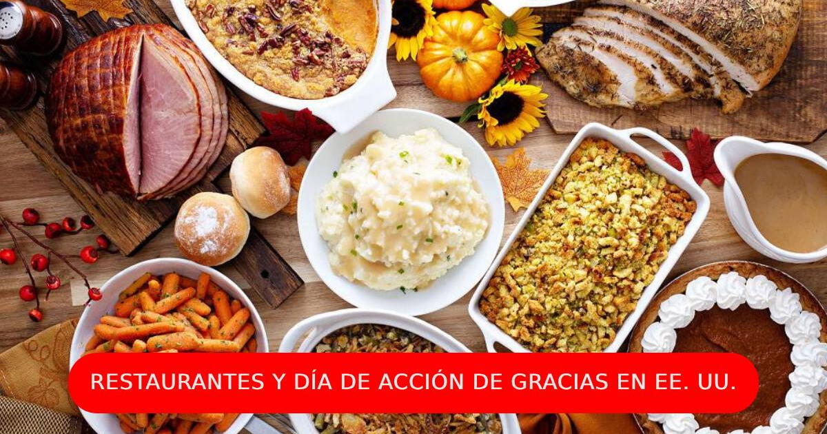 ¿Vives en Pensilvania? 5 restaurantes que ofrecen comida para llevar por Día de Acción de Gracias