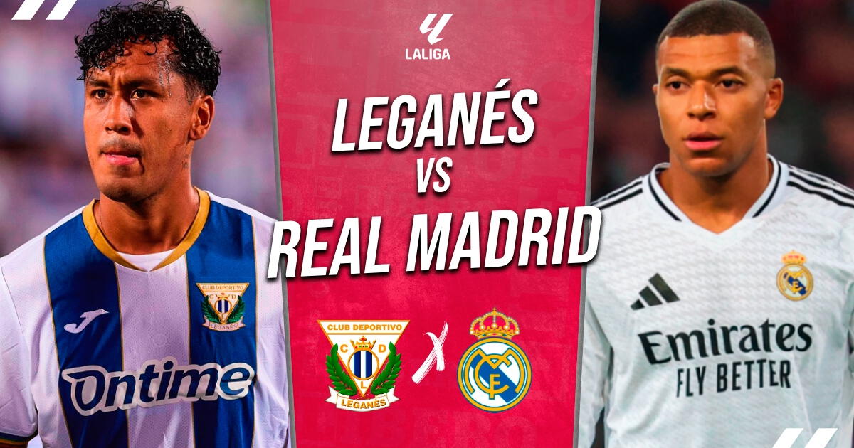 Real Madrid vs Leganés EN VIVO y EN DIRECTO por LaLiga: a qué hora juega, canal y pronóstico