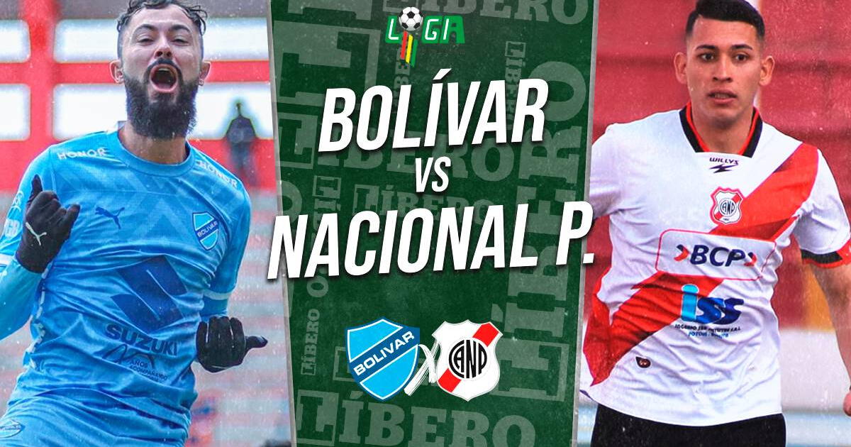 Bolívar vs. Nacional Potosí EN VIVO vía Tigo Sports: hora y canal para ver Liga Boliviana