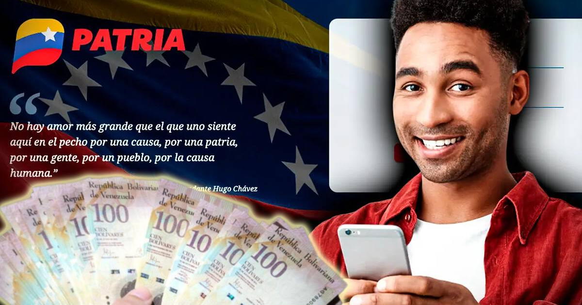 LISTA OFICIAL de Bonos de la Patria que se pagarán del 25 al 30 de noviembre a los venezolanos