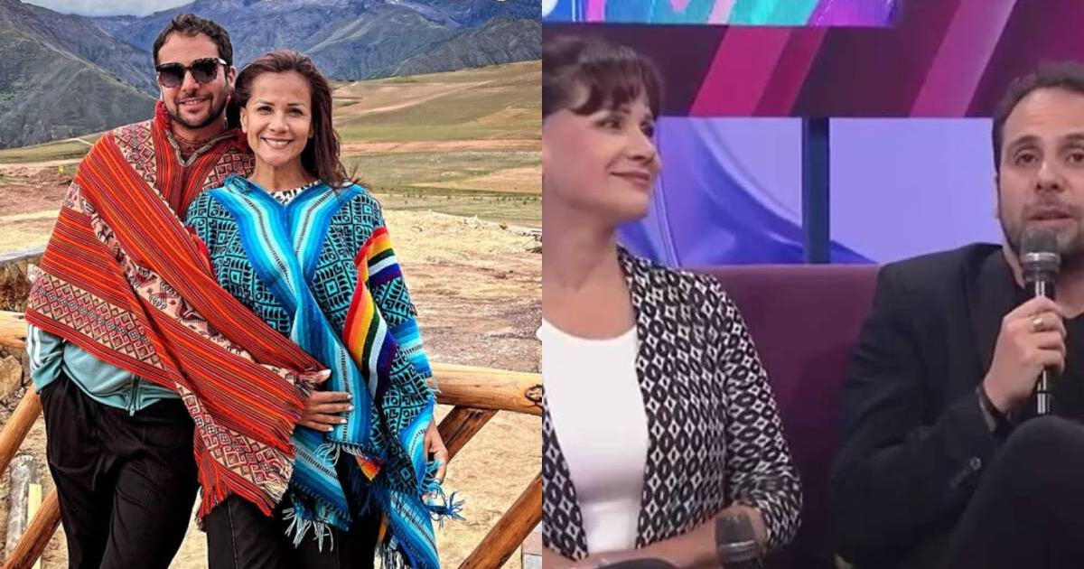 Mónica Sánchez se emocionó con declaración de amor EN VIVO de su novio