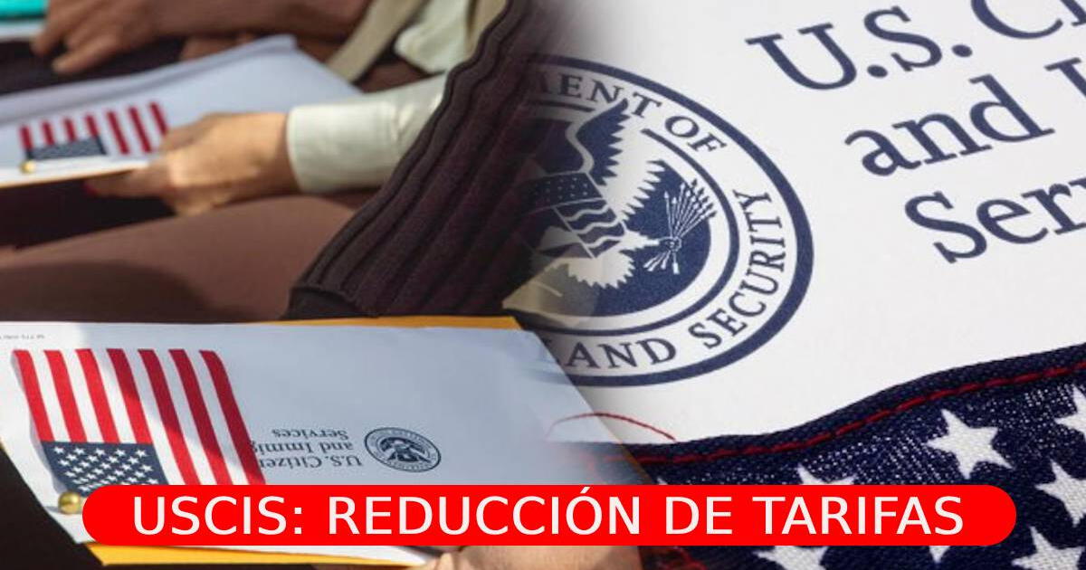 Atención inmigrantes en EE. UU.: ¿USCIS permite reducción en los costos de sus trámites?