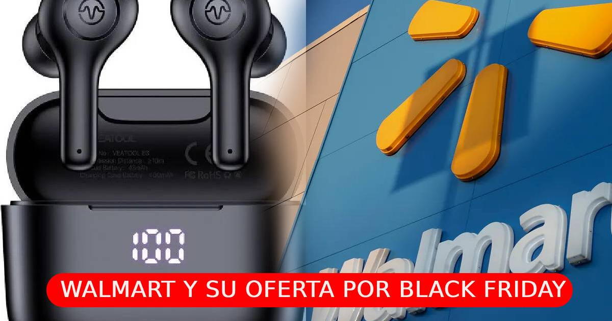 Black Friday en Walmart: Consigue estos auriculares a un bajo precio y de buena marca