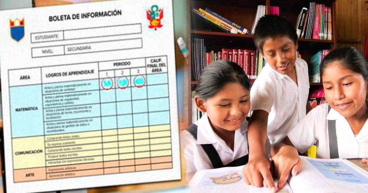 Fin del Año escolar 2024: LINK del Minedu para ver las notas del colegio de tu hijo