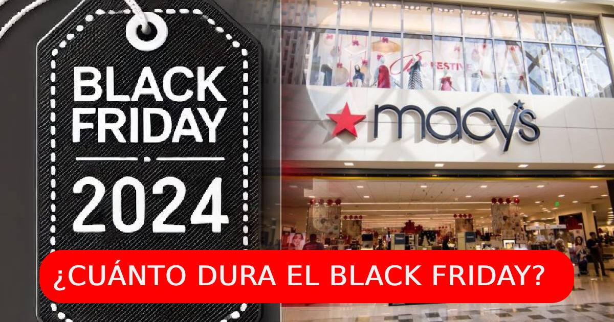 ¿Cuándo acaba el Black Friday 2024 en Estados Unidos?