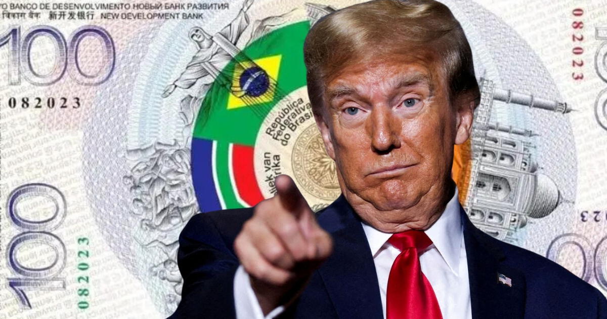 ¡Atención, Estados Unidos! Donald Trump amenaza con aranceles del 100% si los BRICS intentan debilitar el dólar