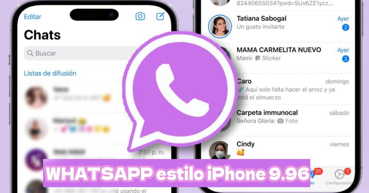 WhatsApp estilo iPhone 9.96: descarga GRATIS la última versión y disfruta de la interfaz de Apple en tu Android