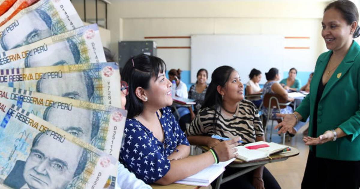 NUEVO SUELDO docente 2024 vía Minedu: Conoce los MONTOS que recibirán los profesores de universidades