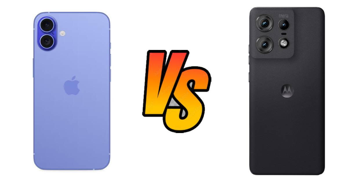 IPhone 16 vs. Motorola Edge 50 PRO: ¿Cuál de estos GAMA ALTA me conviene más? Ficha técnica y precio actualizado