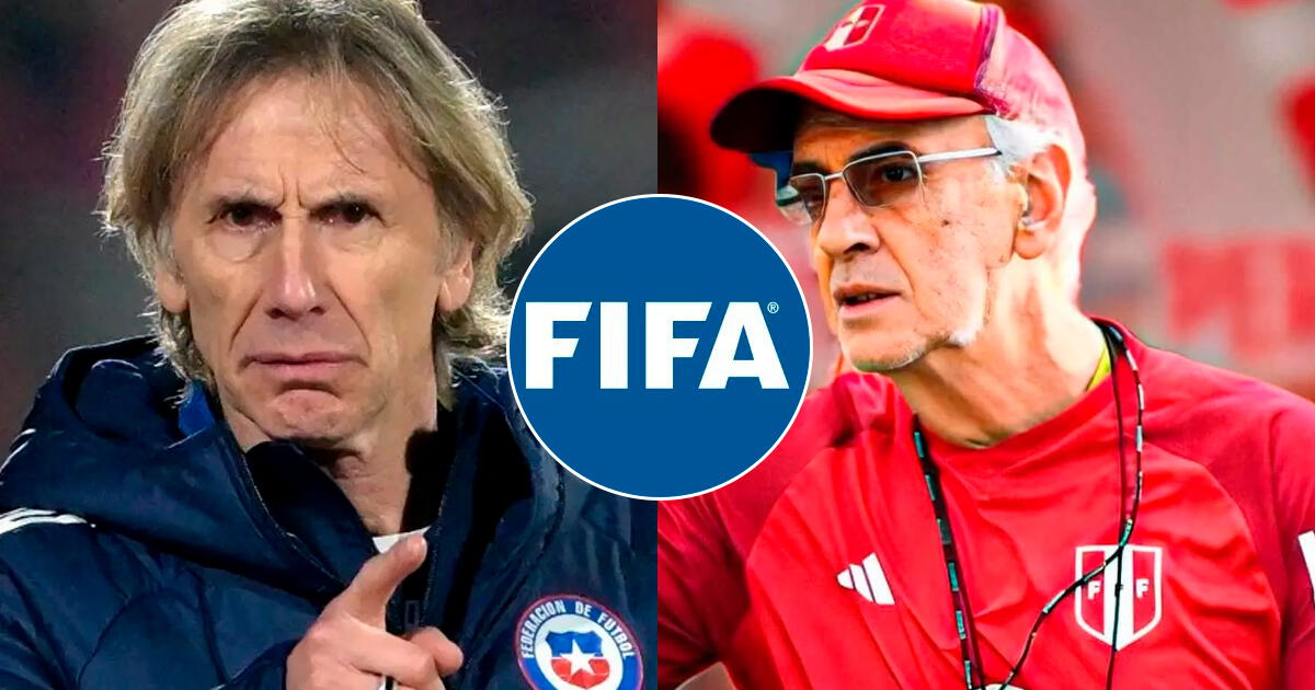 FIFA reveló que Chile de Gareca y Perú tuvieron los peores rendimientos de Conmebol en 2024