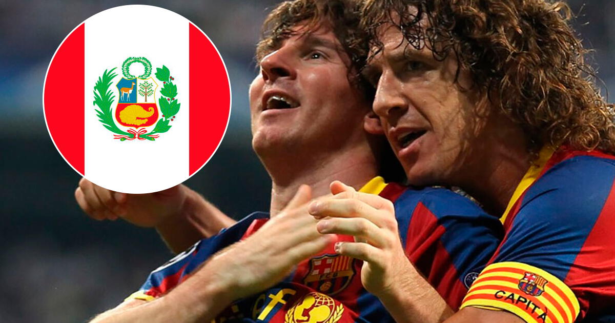 Carles Puyol, leyenda de Barcelona, llegó al Perú para participar en torneo internacional