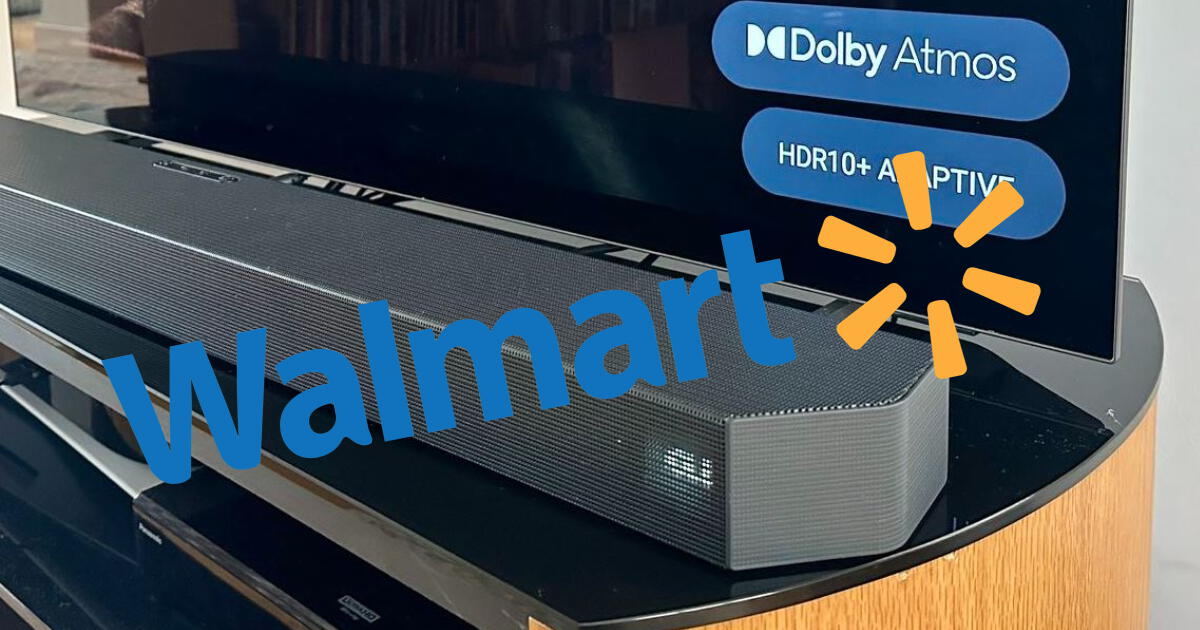 La mejor barra de sonido de Samsung con descuento en Walmart para ver las películas de Navidad en familia