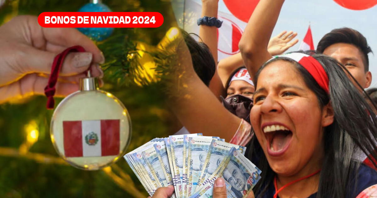 Bonos de Navidad en Perú 2024: Podrás cobrar subsidios de hasta 2,070 soles con tu DNI