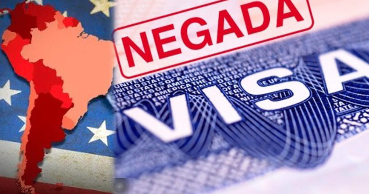 ¿Vetados? Los 3 países de Sudamérica con más RECHAZO a la hora de solicitar la VISA para EE.UU