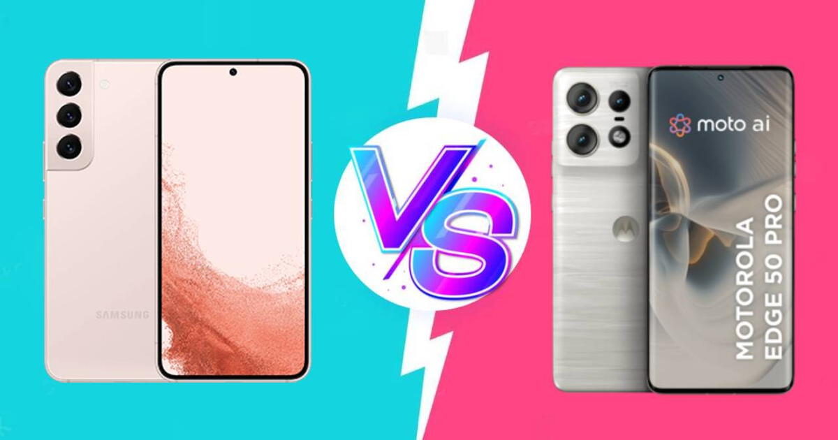 Galaxy S22 vs Motorola Edge 50 Pro: ¿Qué tan diferentes son estos teléfonos y cuál es el mejor?