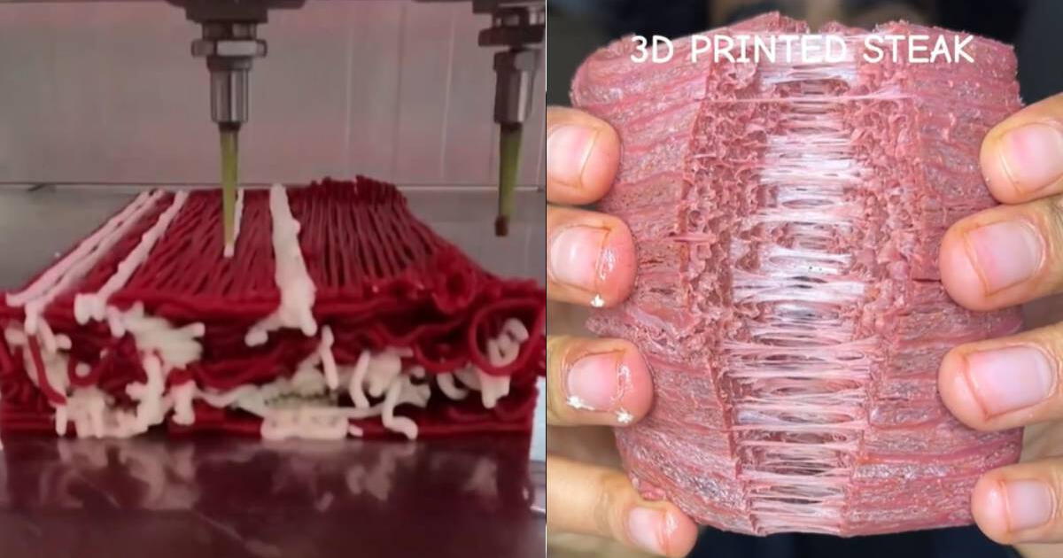 'Carne' impresa en 3D: precios y presentaciones de este singular producto comestible