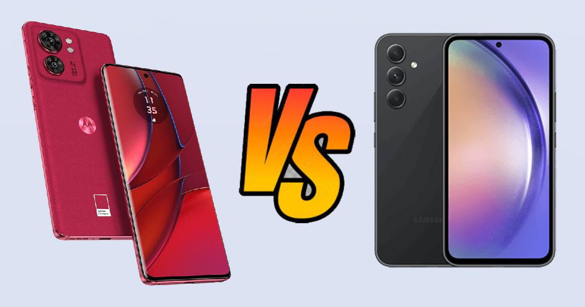 Motorola Edge 40 vs. Galaxy A54: ¿Cuál de estos gama media es el más potente y barato del mercado?