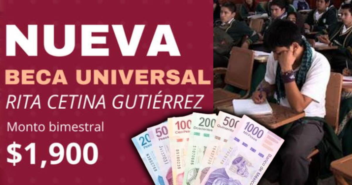 ¿Pueden registrarse a la Beca Rita Cetina los alumnos que cursen el último año de secundaria?