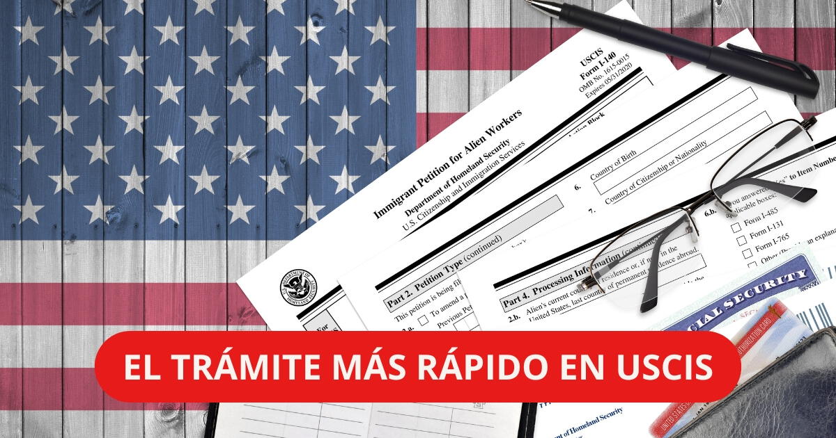 ¡Atención, inmigrante! Este es el trámite más rápido que puedes hacer en USCIS según ChatGPT