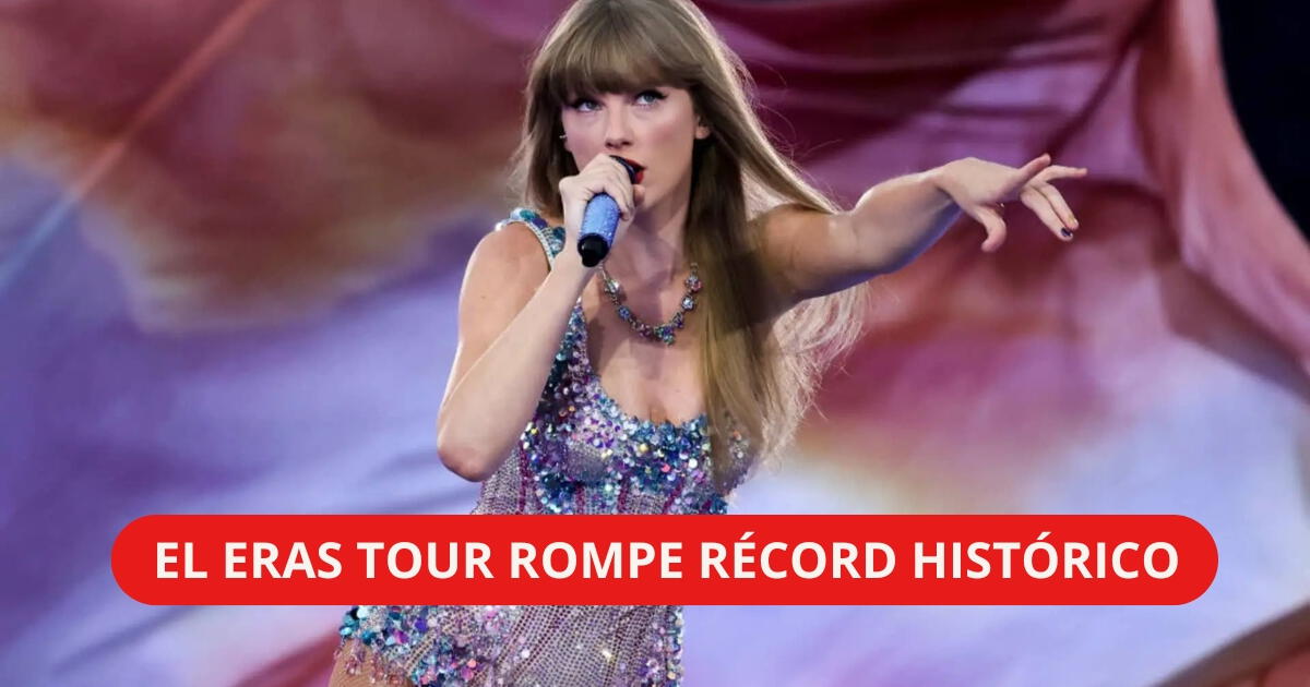 La gira de Taylor Swift arrasa con récord histórico: supera los 2.000 millones de dólares en ventas de entradas