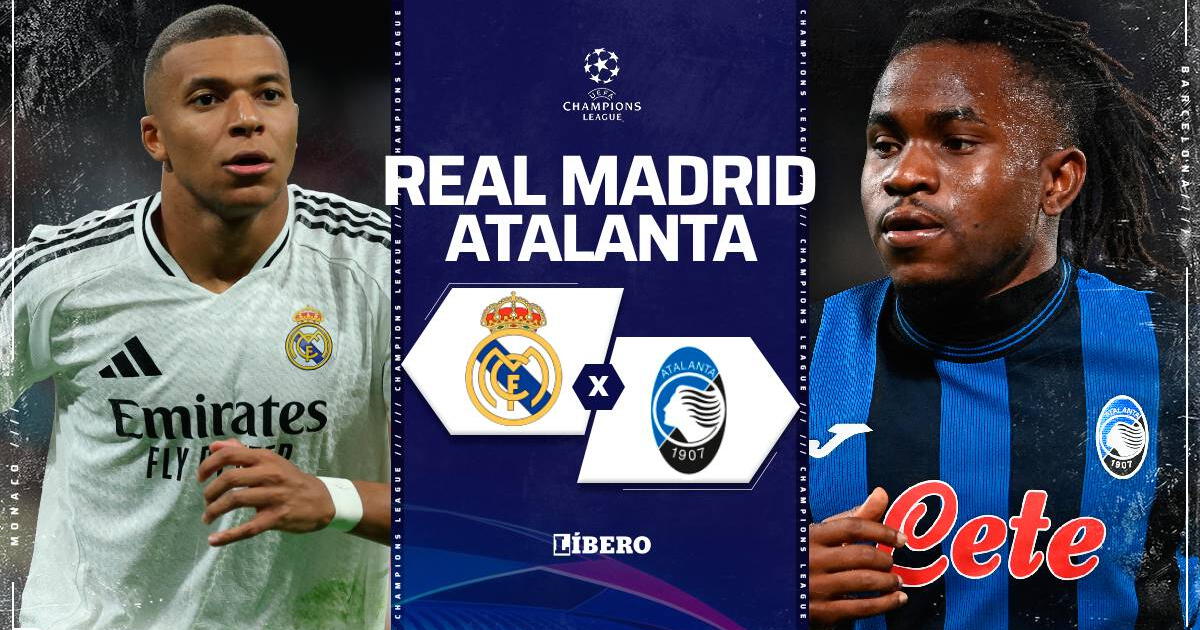 Real Madrid vs. Atalanta EN VIVO por la Champions League: Cuándo, a qué hora y dónde ver