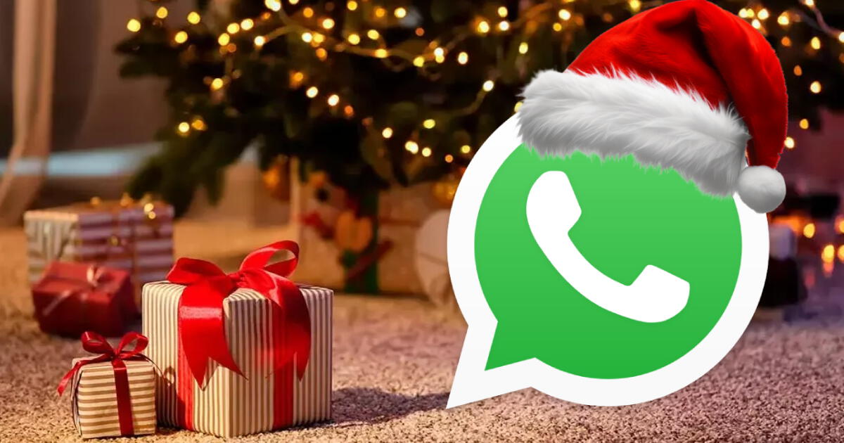 Activa el modo Navidad de WhatsApp en celulares: explicado paso a paso