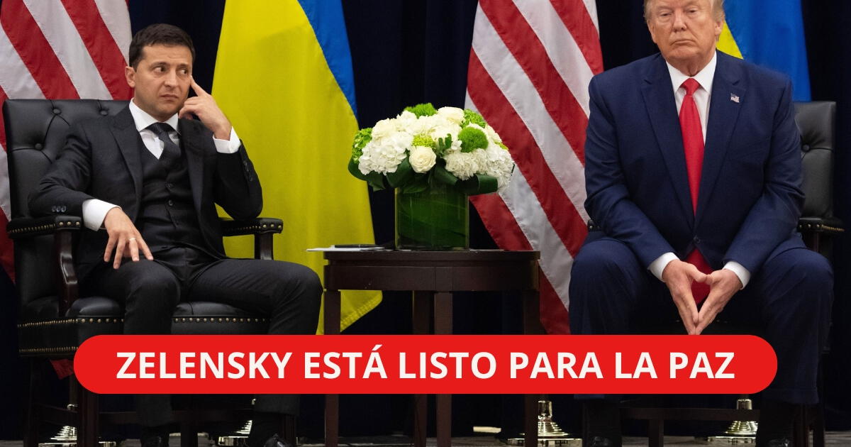 Donald Trump sorprende con fuerte mensaje: Ucrania está lista para un alto al fuego contra Rusia