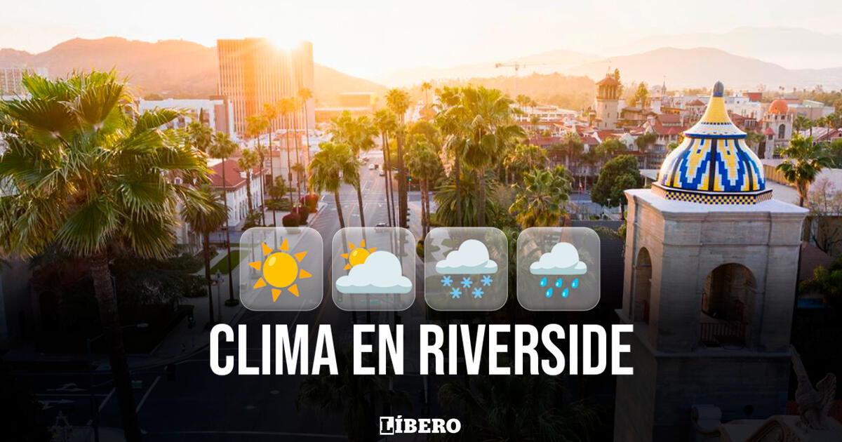 Clima de hoy en Riverside: pronóstico para el 20 de diciembre, vía NWS