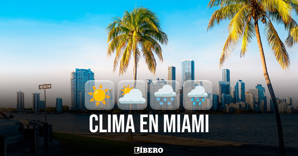 Pronóstico del tiempo para HOY en Miami: clima para el 19 de diciembre, según el NWS