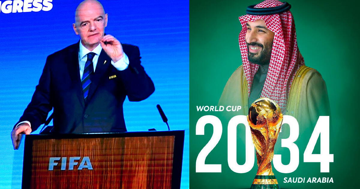 FIFA confirmó que el Mundial 2034 se realizará en Arabia Saudita y promete que será histórico